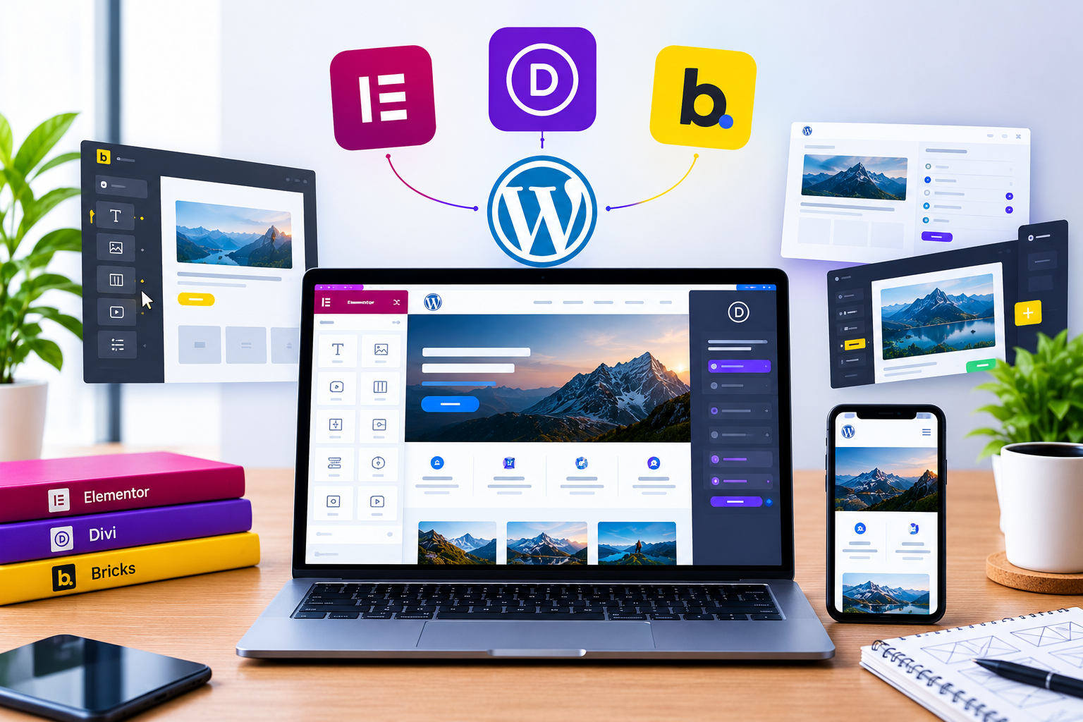 WordPress Website Builder Workspace